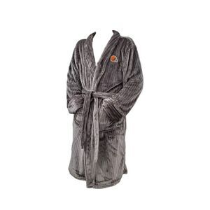 NFL Cleveland Browns Ribbed Silk Touch Robe Grey, One Size